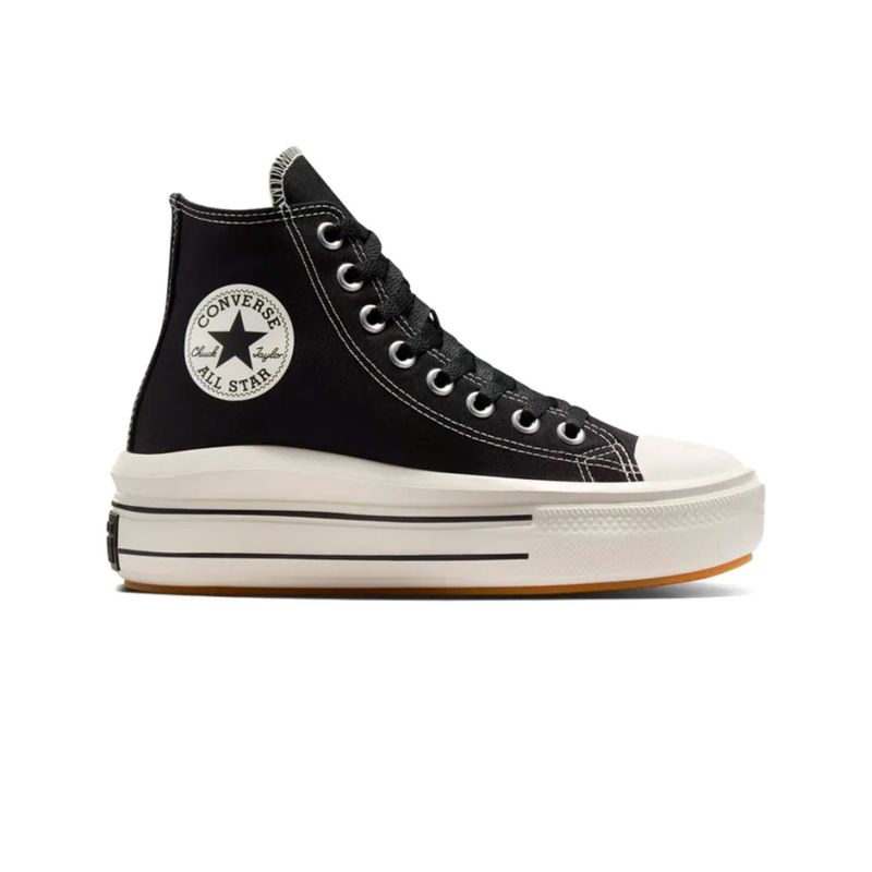 CONVERSE - Tenis Converse Negro Mujer Chuck Taylor All Start