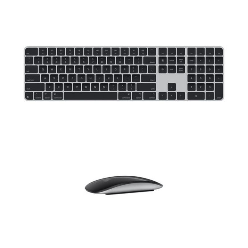 GENERICO - Apple Magic Keyboard + Apple Magic Mouse Kit USB-C Negro
