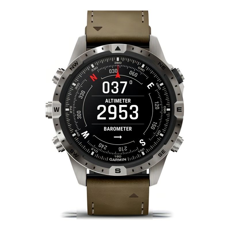 GARMIN - Garmin Marq Adventurer Titanio Cuero