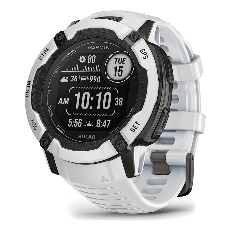 GARMIN - Garmin Instinct 2X Solar Edición Blanca
