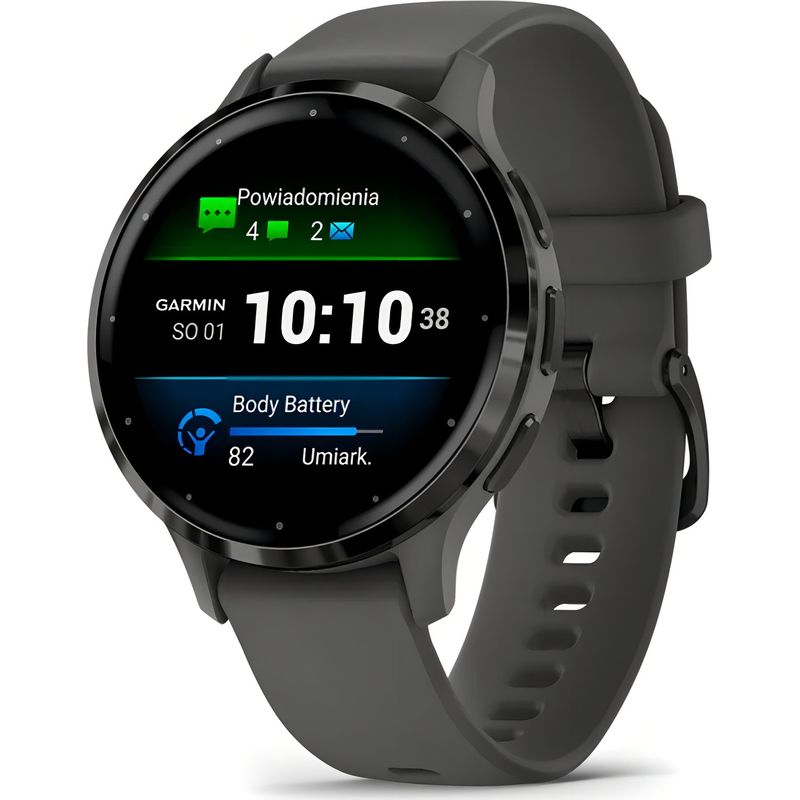 GARMIN - Garmin Venu 3S Gray 41 mm – Smartwatch con Oxímetro