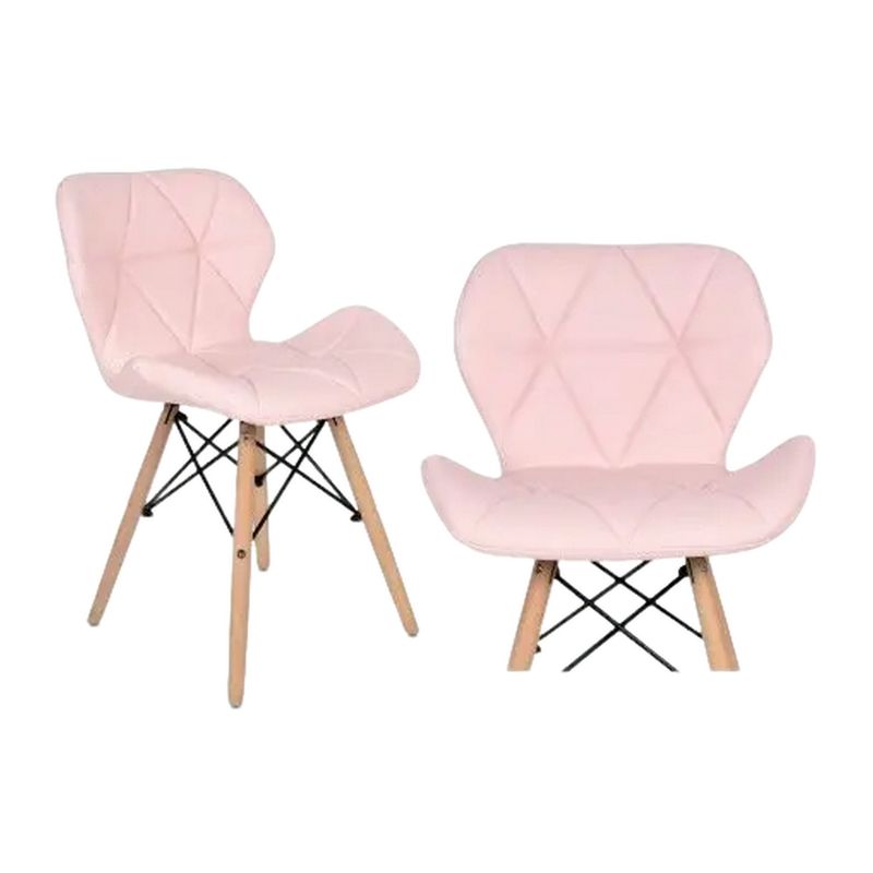 DISTRIONLINE - 2 unidades de Silla Mariposa color Rosa