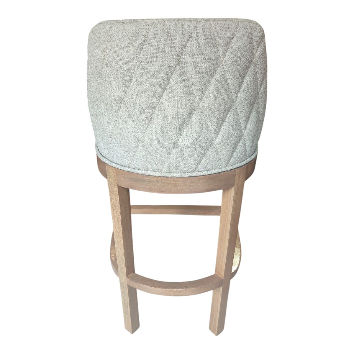 GENERICO - Silla para Barra o Bar en Roble y  tapizada