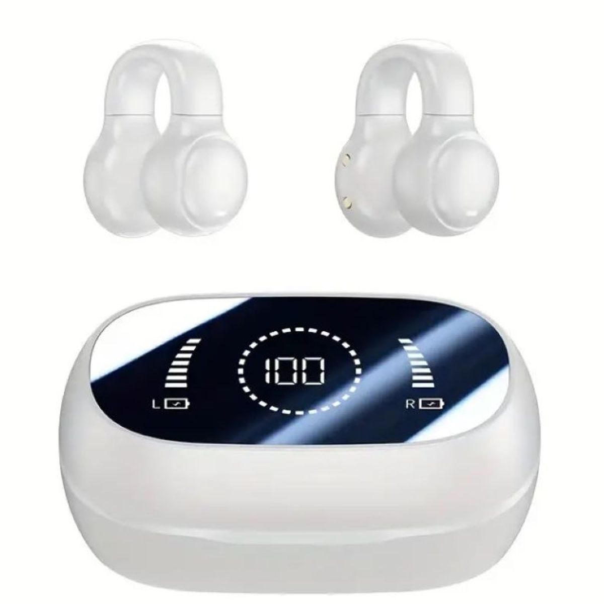 ZHOPI CO - Audifonos Bluetooth Clip-on M47 Con Reducción De Ruido