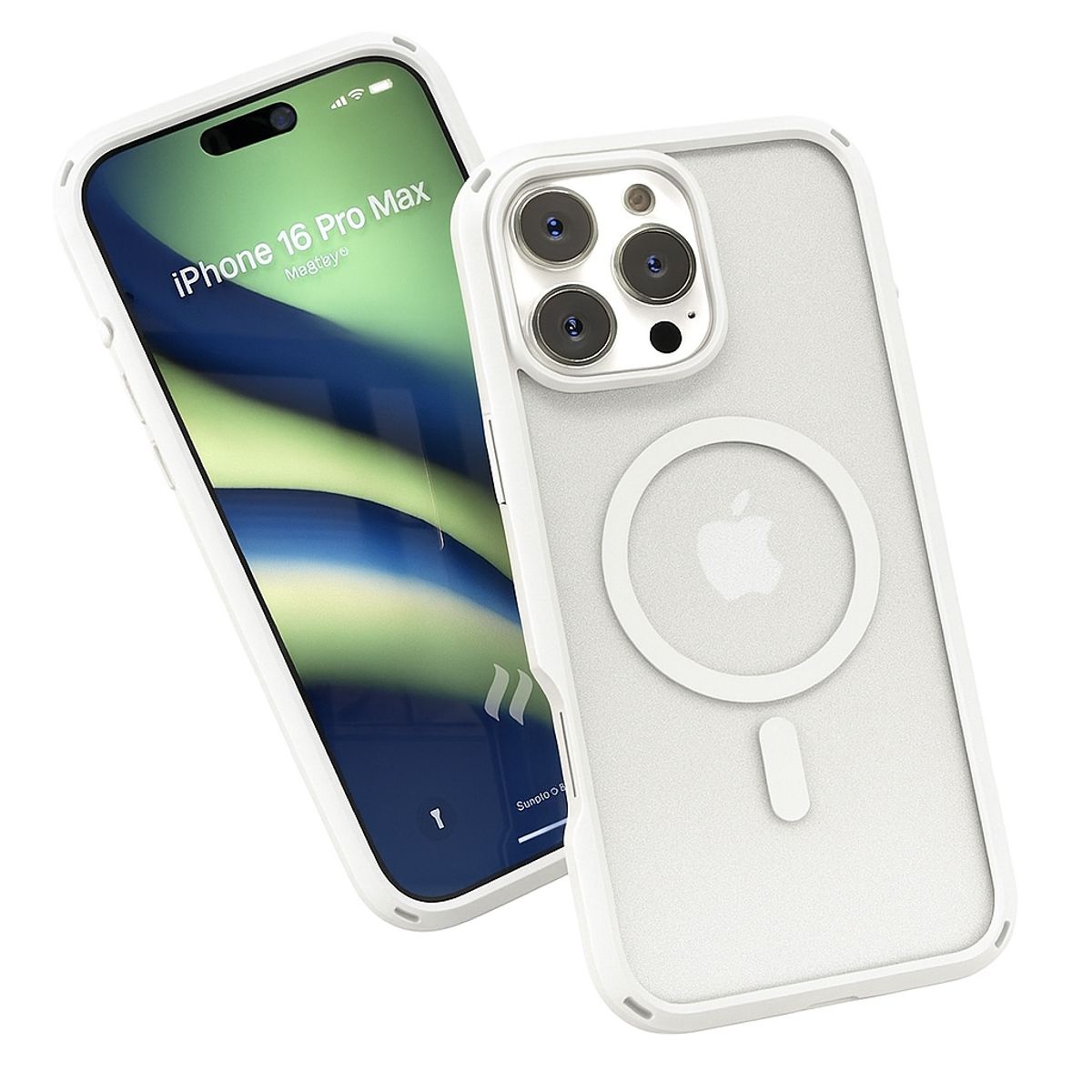 GENERICO - Estuche Protector Magsafe Carga Magnética Gkk para Iphone 16 Pro Max