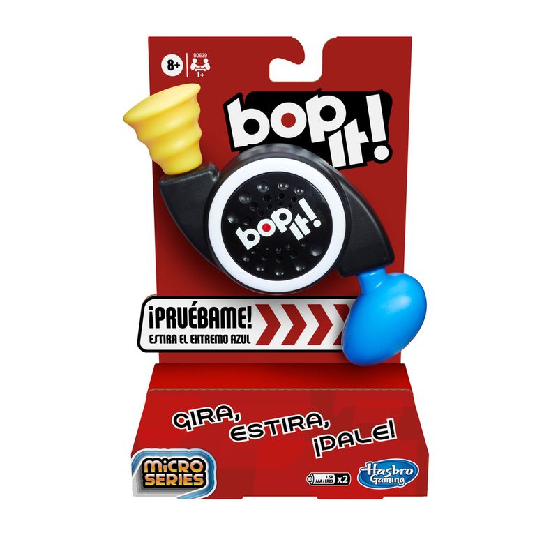 HASBRO GAMING - Juego Bop It Micro Series Hasbro Gaming