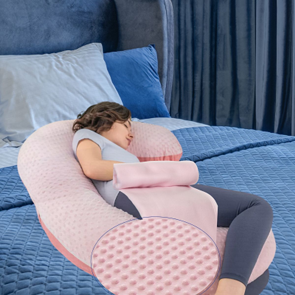 IKSA - Almohada Materna Tipo C Alivio Total