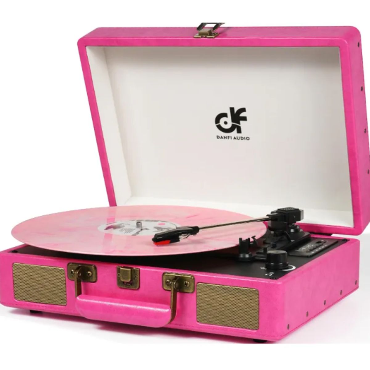 AMERICAN GENERICS - Tocadiscos Ochenta Vintage Bluetooh Maleta Portatil Victrola