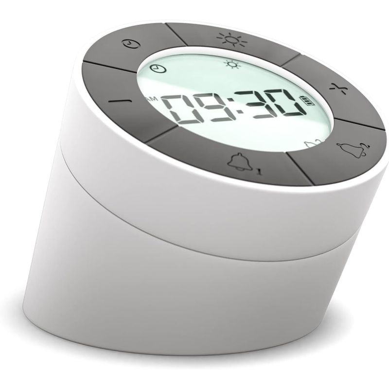 GENERICO - Despertador Digital Reversible MikoDream con Alarma Dual y Luz