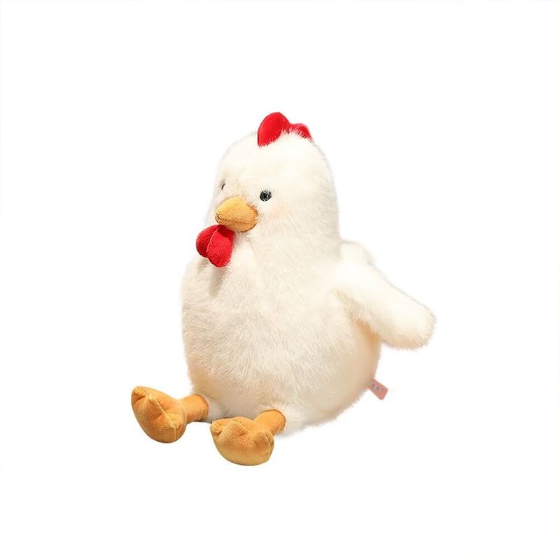 GENERICO - PELUCHE  GALLINA REAL  30 CM