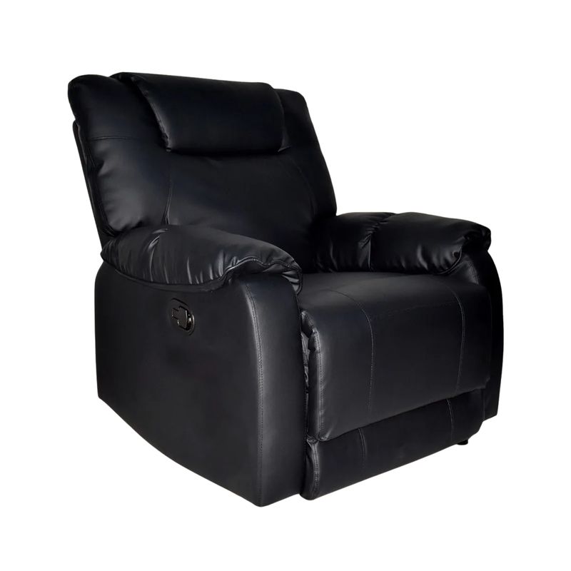 BONNO - Sofa Relax Queen Reclinable Bonno Confortable Moderno Color Negro