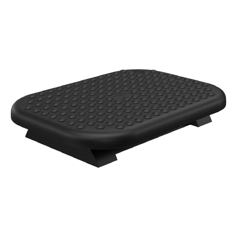 BONNO - Reposapiés Standar Altura Regulable Bonno Cómodo Moderno Color Negro