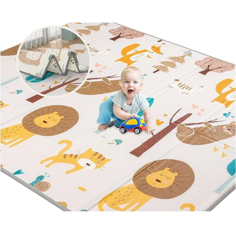 GENERICO - Tapete Infantil Acolchada Plegable Para Juego Y Proteccion