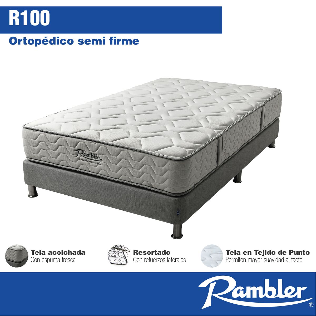 COLCHONES RAMBLER - Colchón R100 140X190