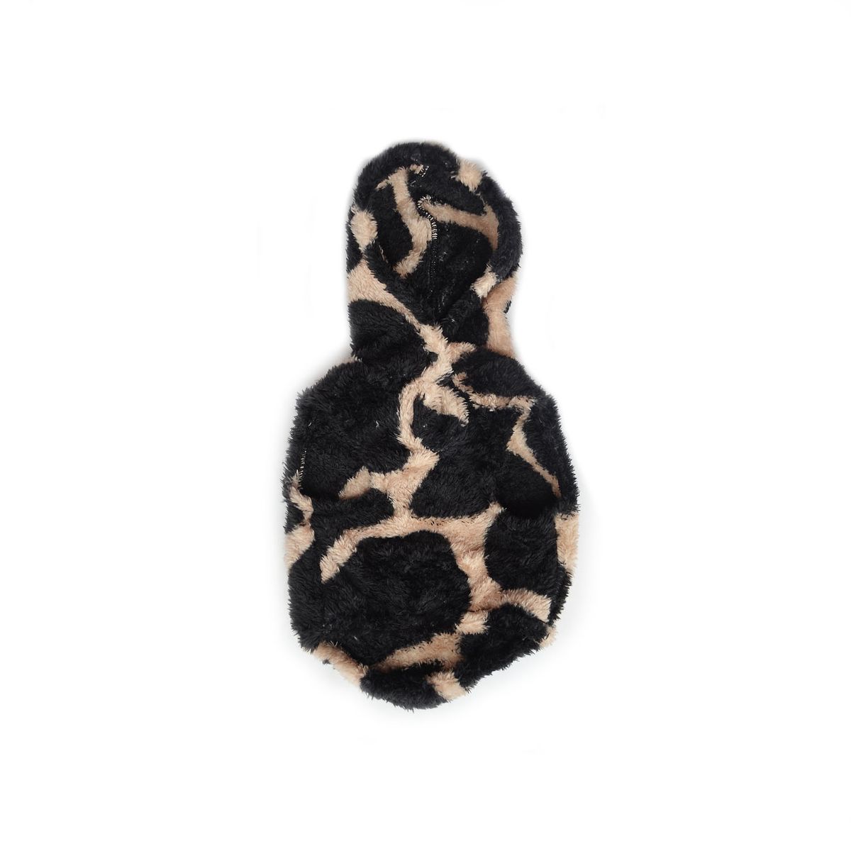 WAWAW - Hoodie L manga sisa camel manchas negras