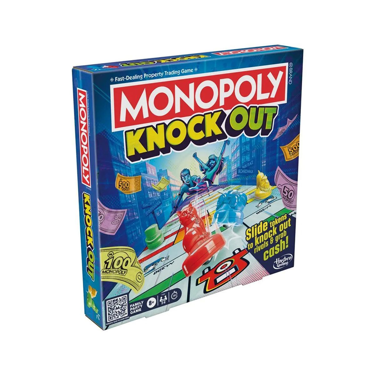 HASBRO - Juego de Mesa Monopoly Knockout Hasbro
