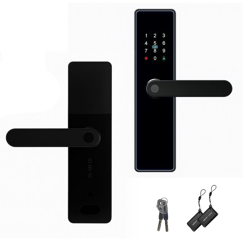 GENERICO - Chapa Cerradura Inteligente WiFi 5 Modos Remota Tuya App OS778TYF-5050