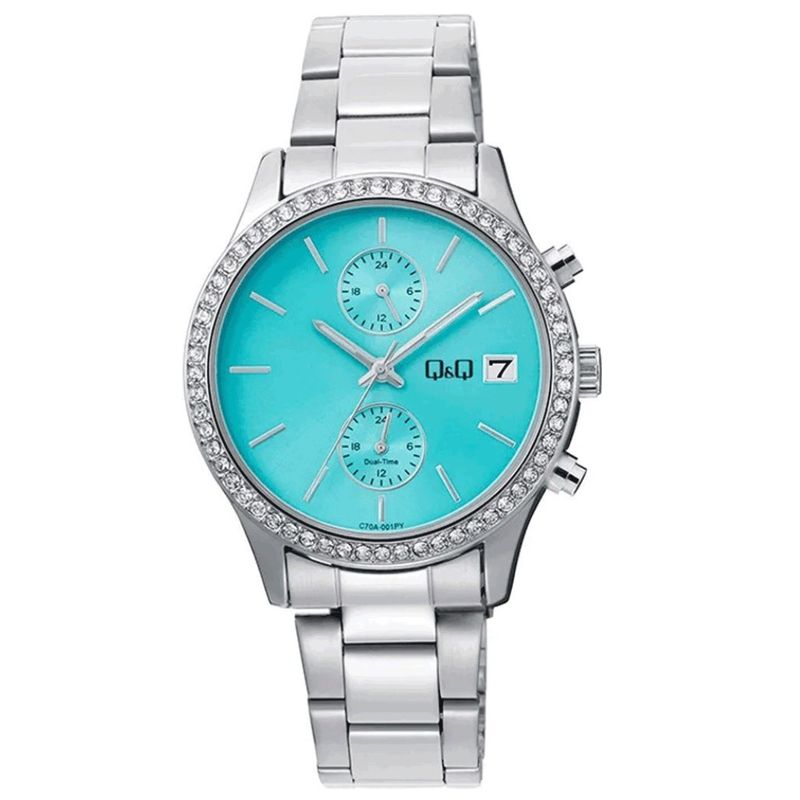 Q&Q - Reloj Q&Q C70A-001PY Diseño Elegante