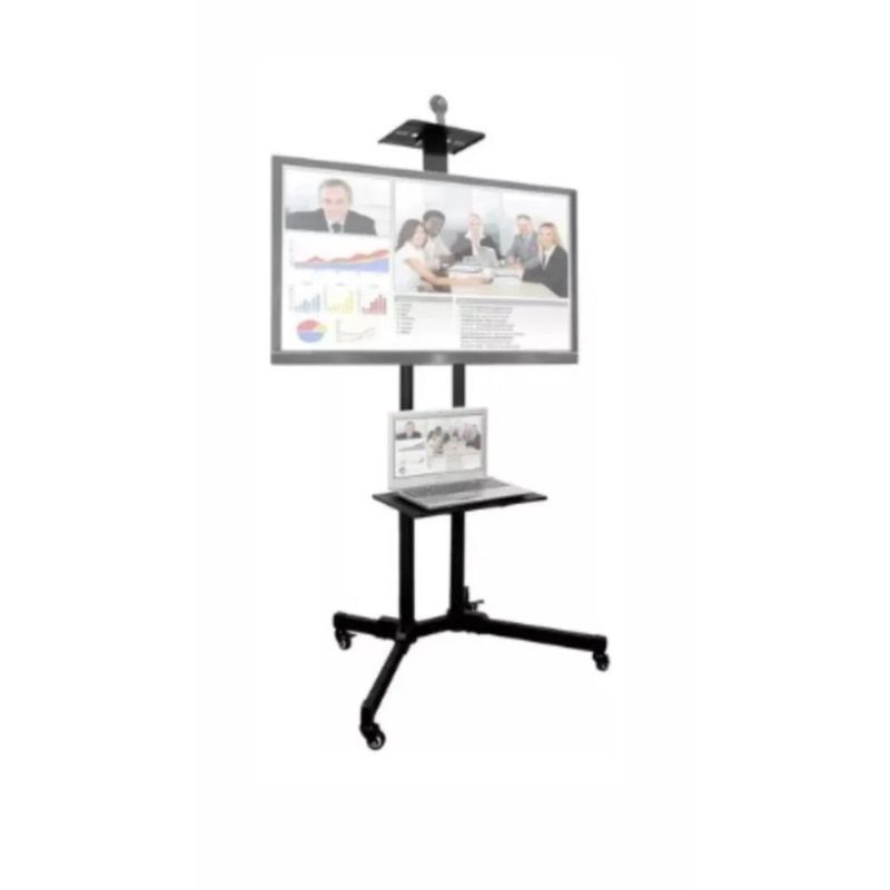 GENERICO - Soporte Para Tv Pedestal Móvil Con Ruedas Para Tv