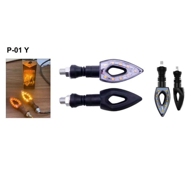 GENERICO - Direccionales LED Stallion Flecha Secuencial Moto