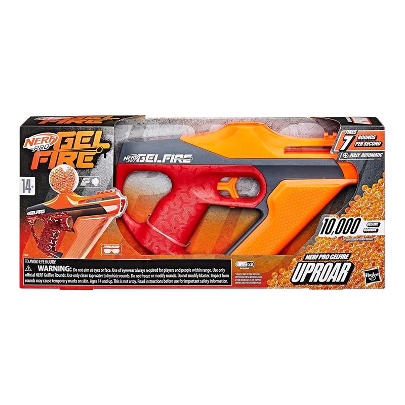 HASBRO - Lanzador Nerf Pro Gel Fire Uproar Hasbro