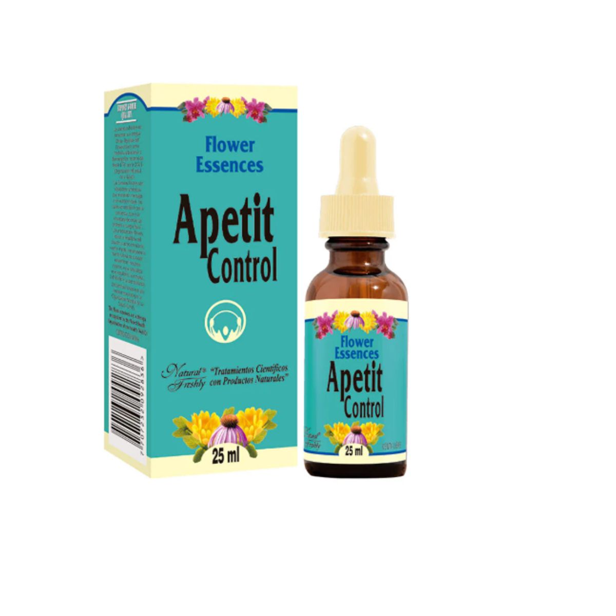 NATURAL FRESHLY - CONTROL APETITO / ESENCIA NATURAL X 25 ML.