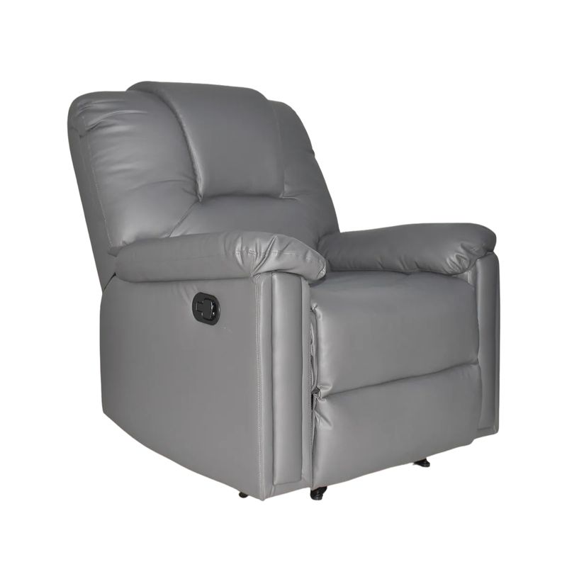 BONNO - Sofa Relax King Reclinable Bonno Confortable Moderno Color Gris
