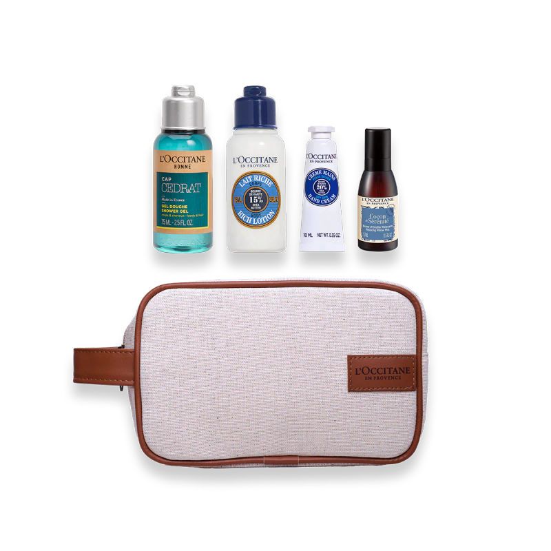 LOCCITANE - Kit Rutina Corporal para él