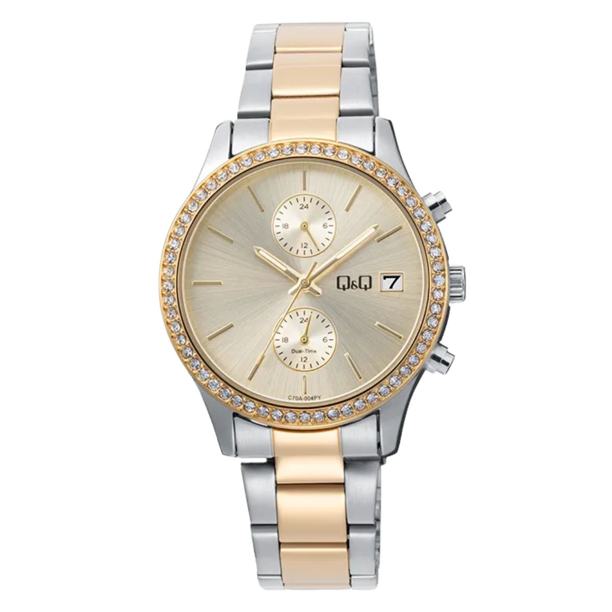 Q&Q - Reloj Q&Q C70A-004PY Diseño Elegante