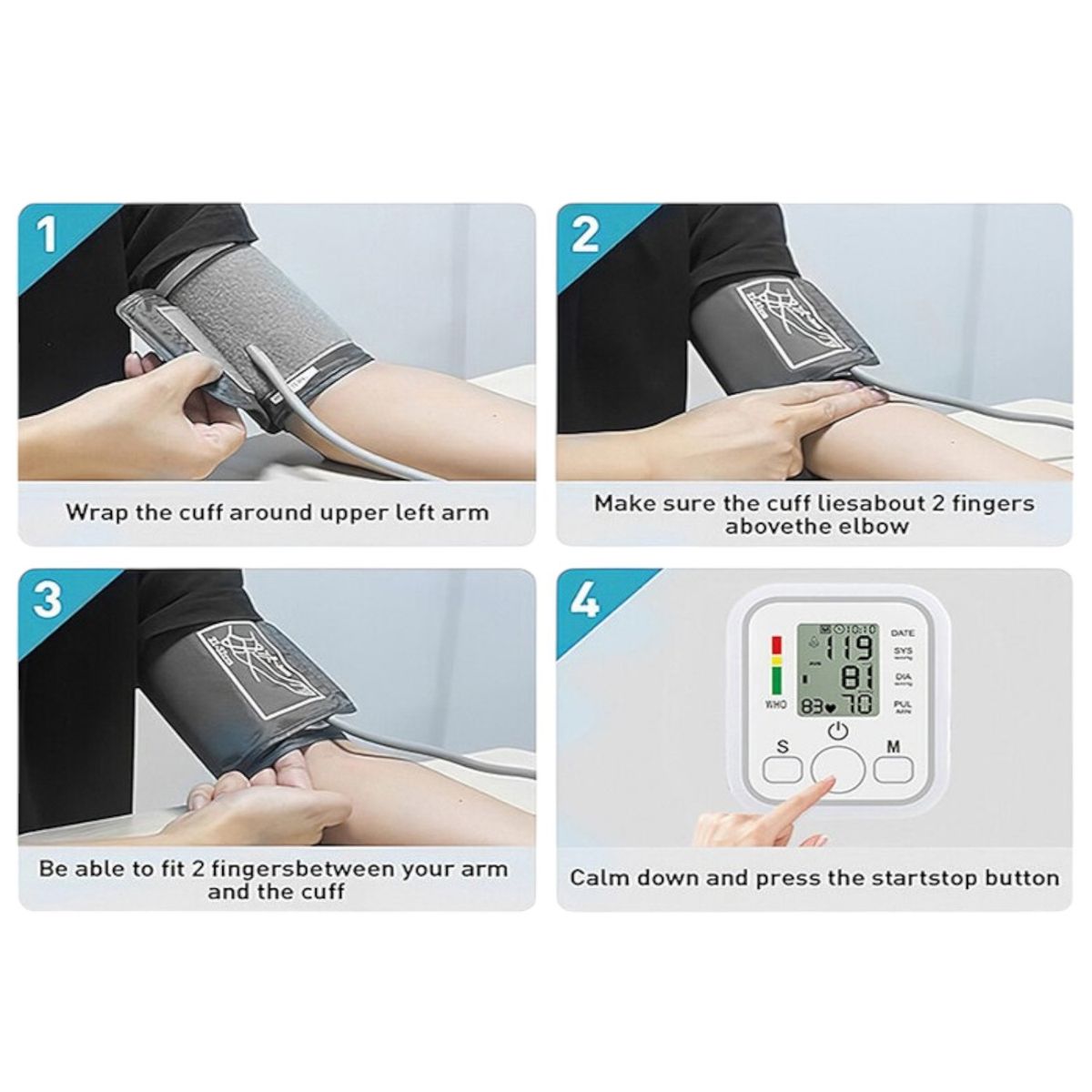 GENERICO - Teansiometro Digital Controla Tu Presion Arterial En Casa