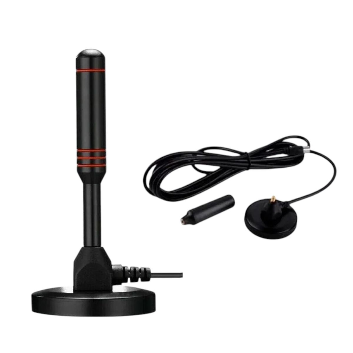 GENERICO - Antena Digital Interior Exterior Tdt Hd  Facil De Instalar