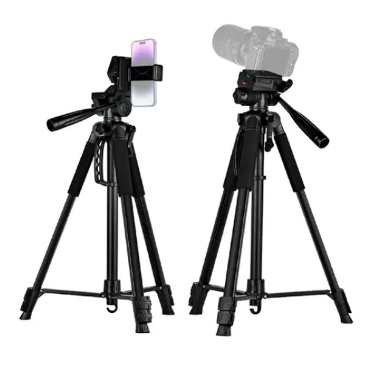 INNOVA - Trípode Profesional 170cm Doble Nivel Para Cámara Y Celular Giro 360°