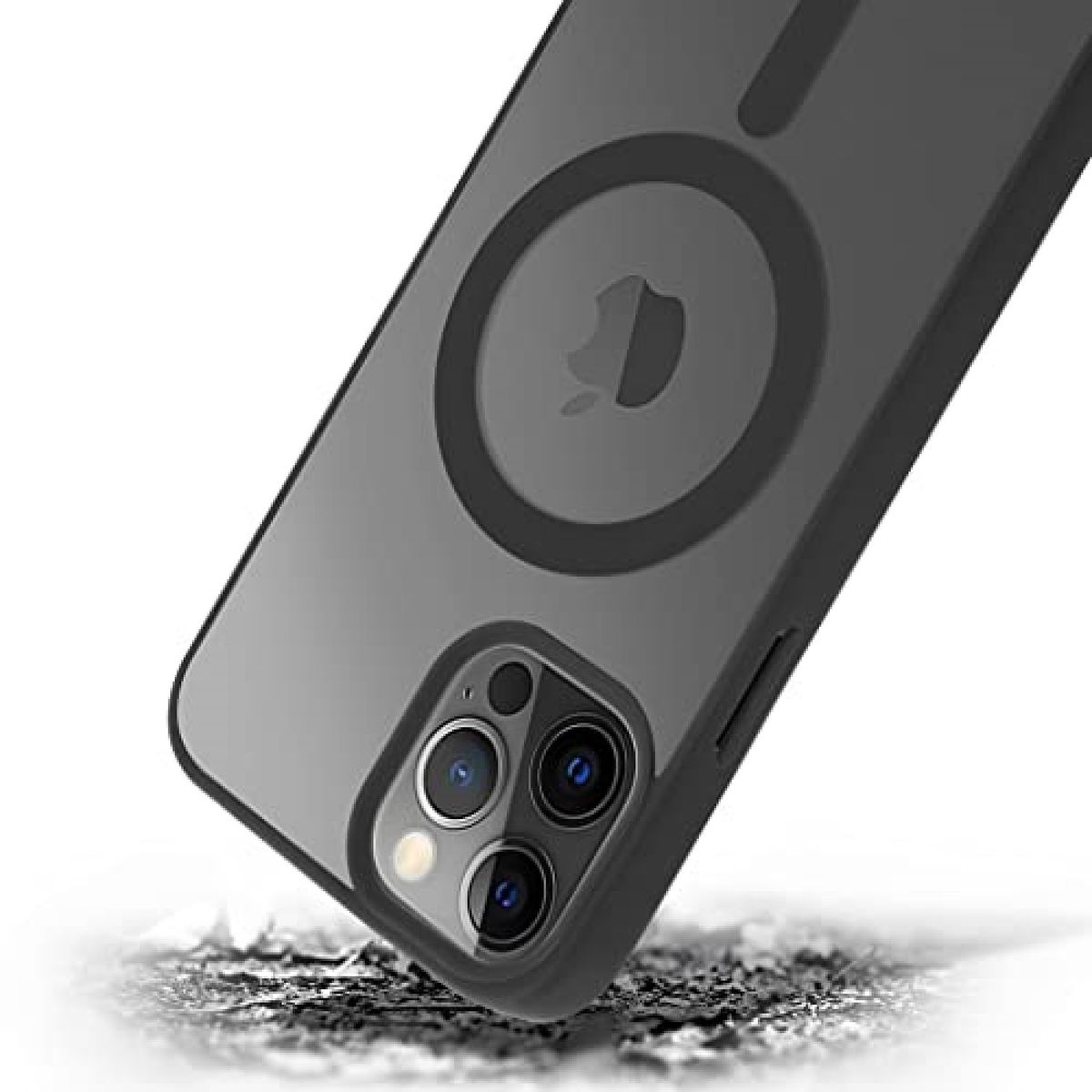 GENERICO - Estuche Protector Magsafe Carga Mágnetica Para IPhone 11 Negro