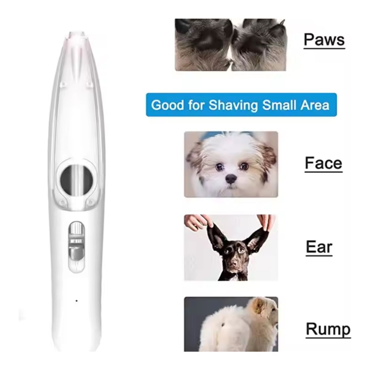 GENERICO - depiladora de pelo para perros y gatos de plástico