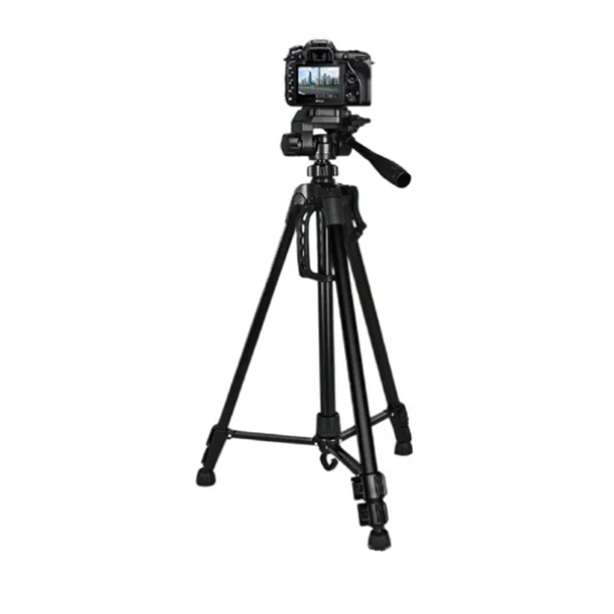 INNOVA - Trípode Profesional Aluminio 170 Cm Celular Cámara Estuche Panorámico