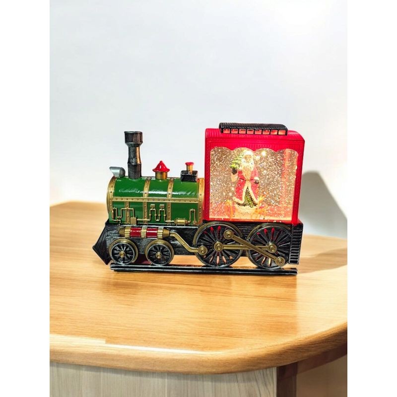GENERICO - Decoración Navideña Hermoso Tren Musical Lámpara
