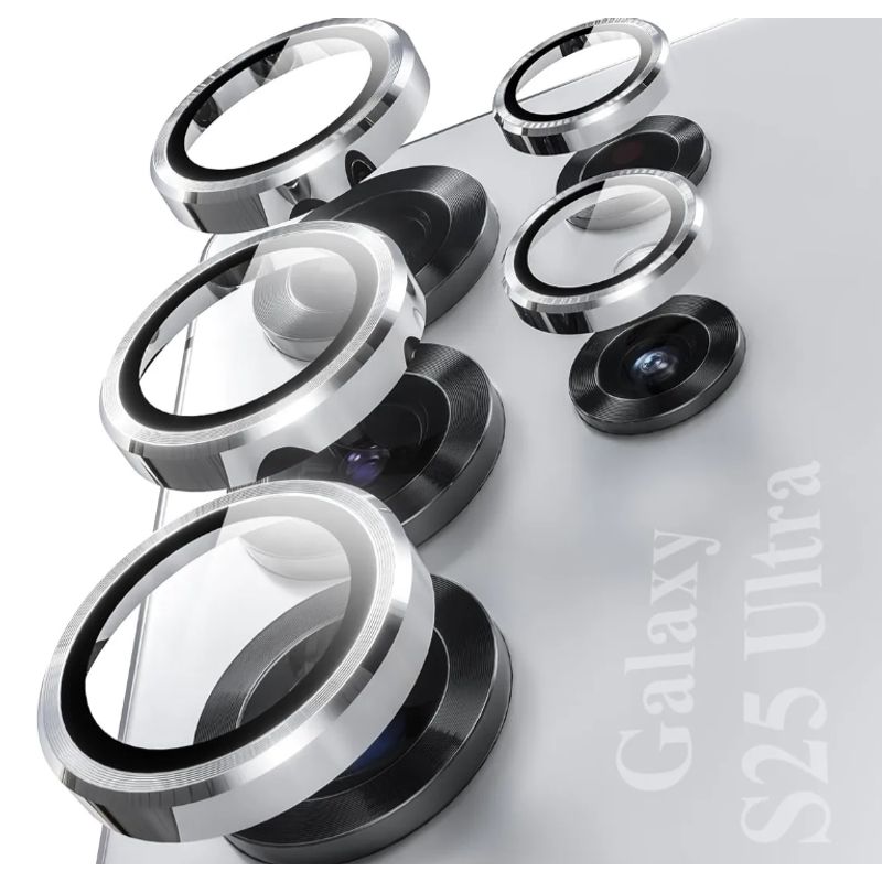 GENERICO - Set Lentes Protectores Premium Para Cámara Samsung S25 Ultra