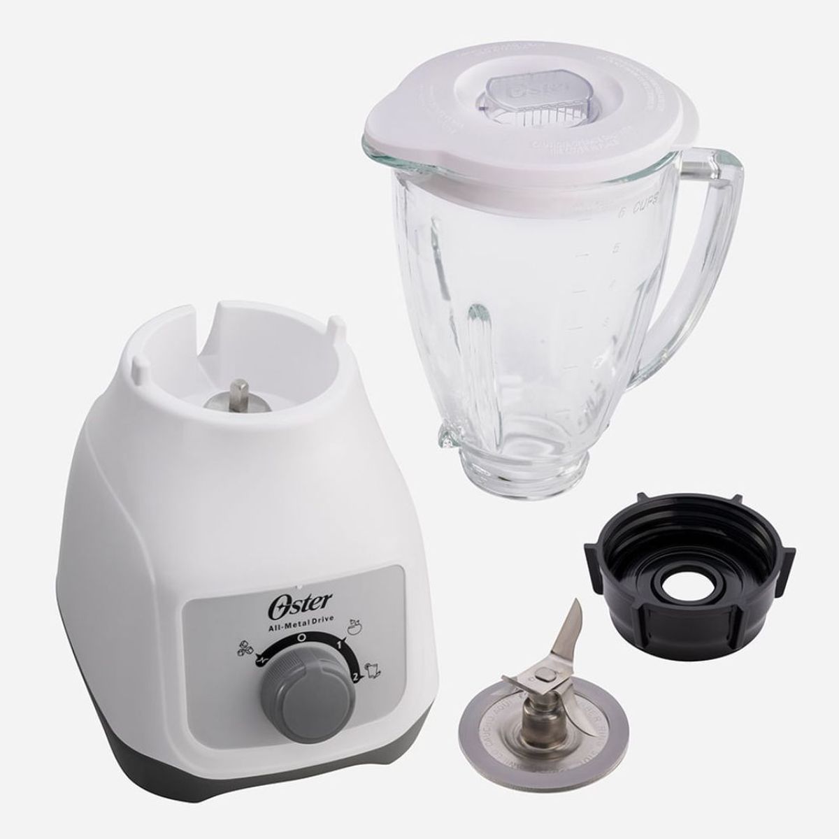 OSTER - Licuadora Oster BLSTKAP-WRD Control de Perilla Blanco