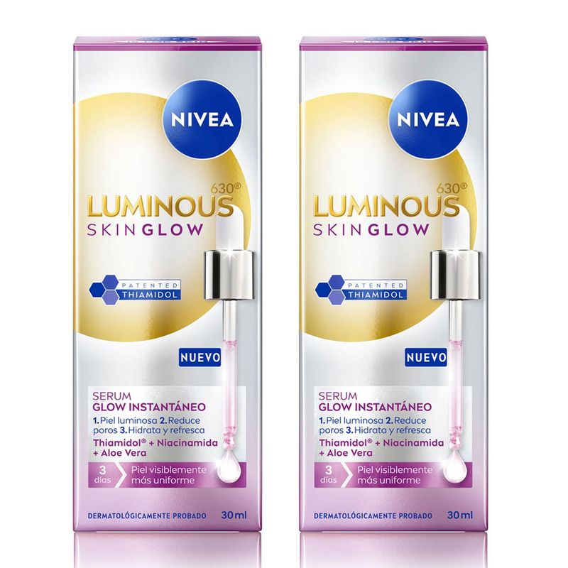 NIVEA - Nivea Luminous Even Glow Serum 30ml X2