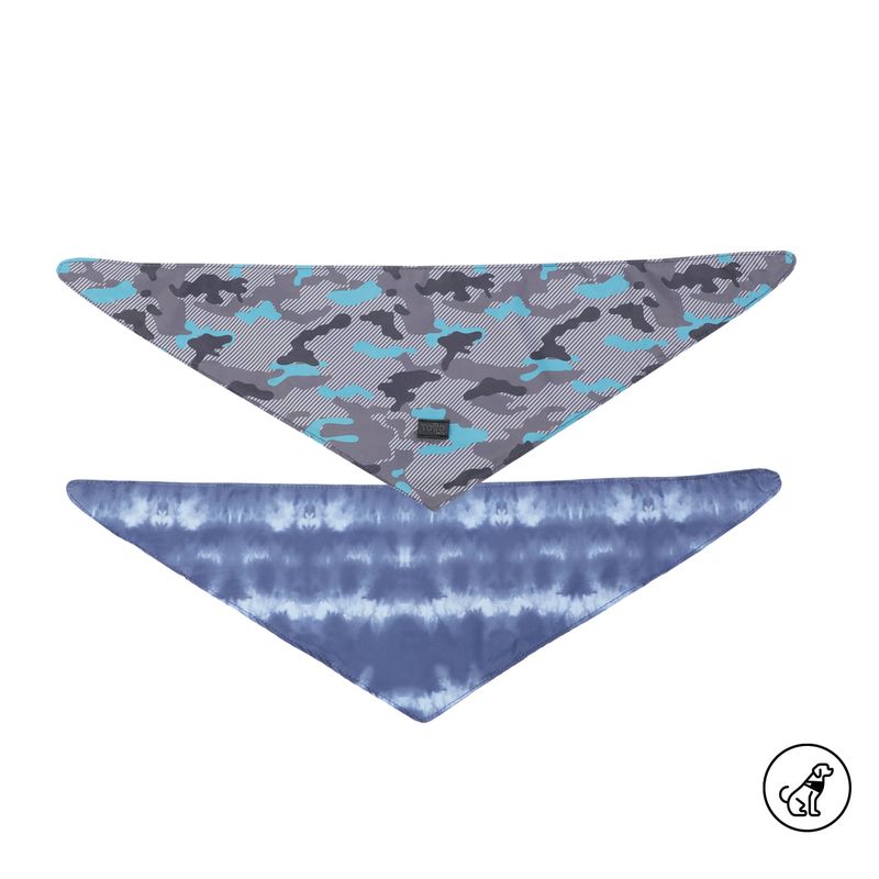 TOTTO - Pañuelo Menta Doble Faz 2.0 Gris S Totto