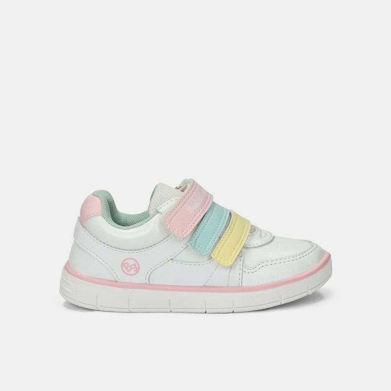 BUBBLE GUMMERS - Tenis Para Niña Bubblegummers Blanco Tangelo