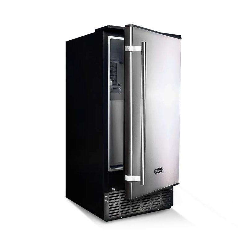 IGLACE - iGlace IG36 Máquina de hielo 36 kg de acero inoxidable