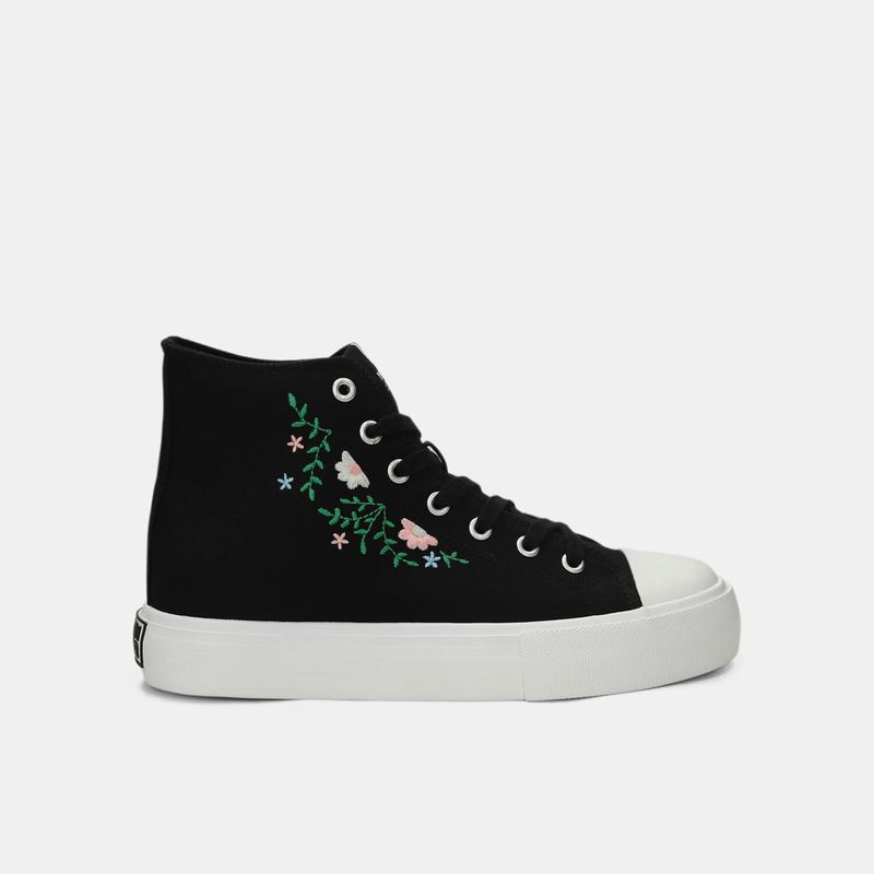 NORTH STAR - Tenis Para Mujer North Star Negro Lana High Las Vegas