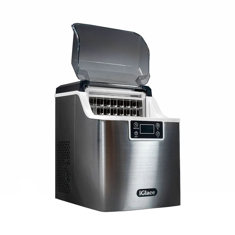 IGLACE - iGlace IG20 Máquina de hielo 20 kg de acero inoxidable