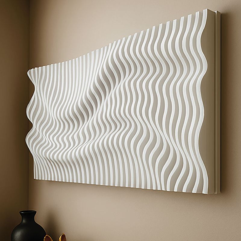 GENERICO - Cuadro Decorativo en Aglomerado Blanco