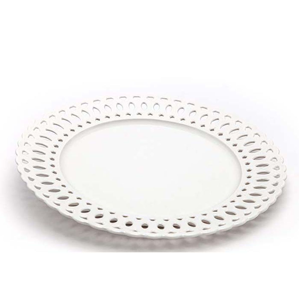 TIGRES DEL ASIA - PLATO LLANO CERAMICA ENCAJE
