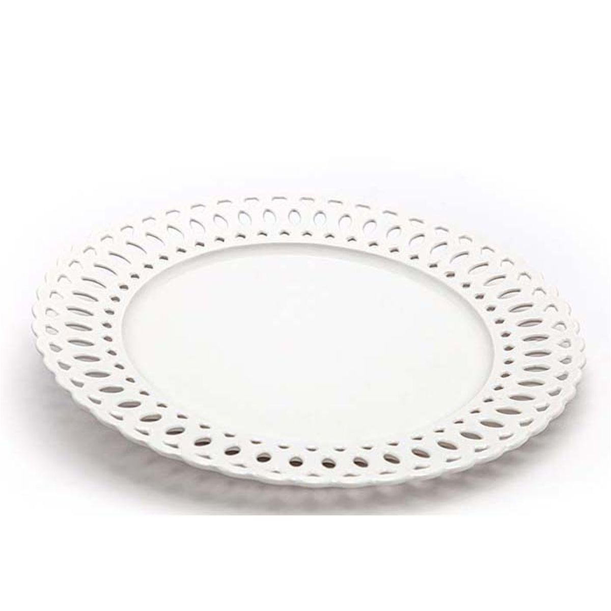 TIGRES DEL ASIA - PLATO LLANO CERAMICA ENCAJE
