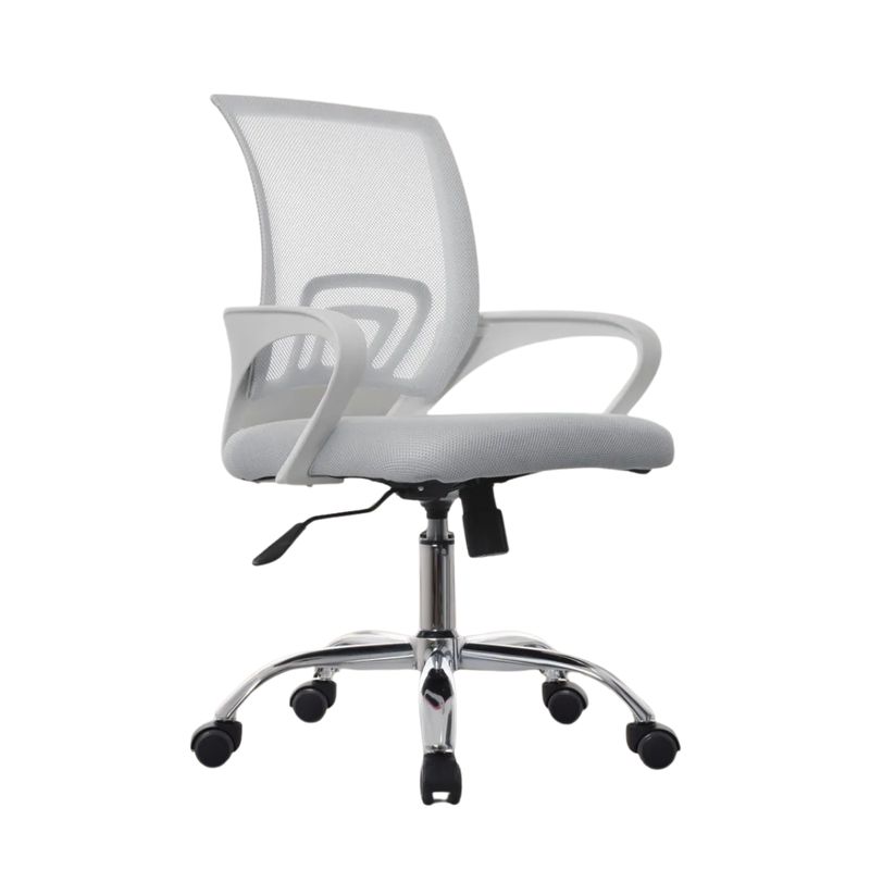 BONNO - Silla De Oficina Atlantis Eco Bonno Cómoda Moderna Color Gris-blanco