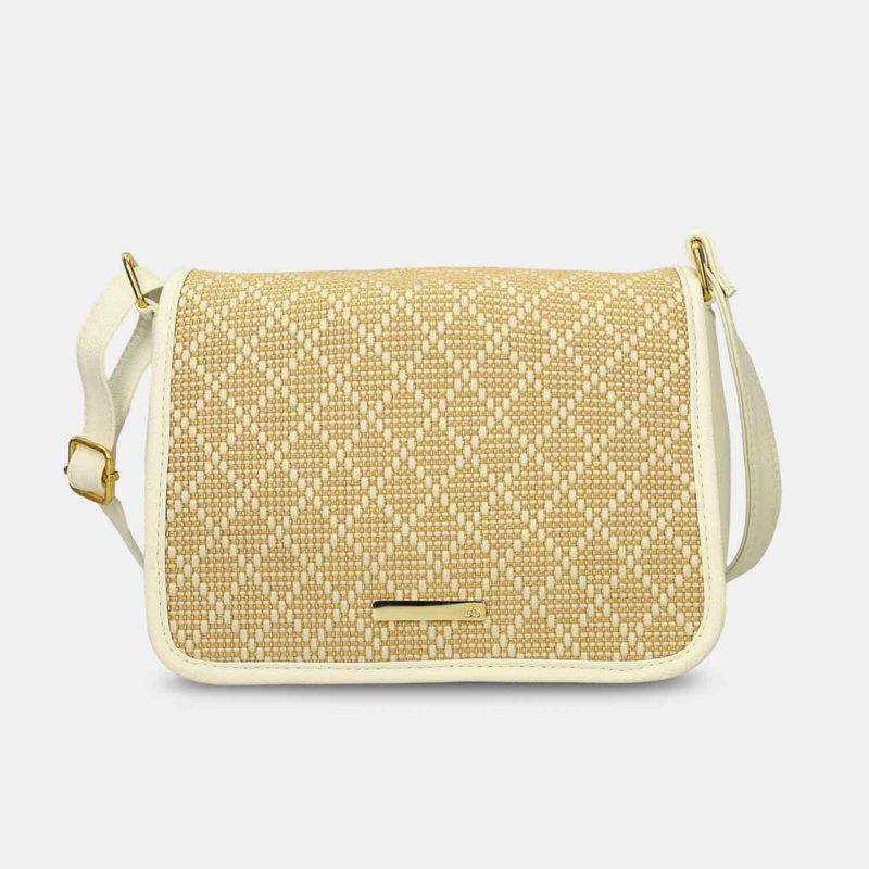 BATA - Cartera  Para Mujer Bata Blanco Kams