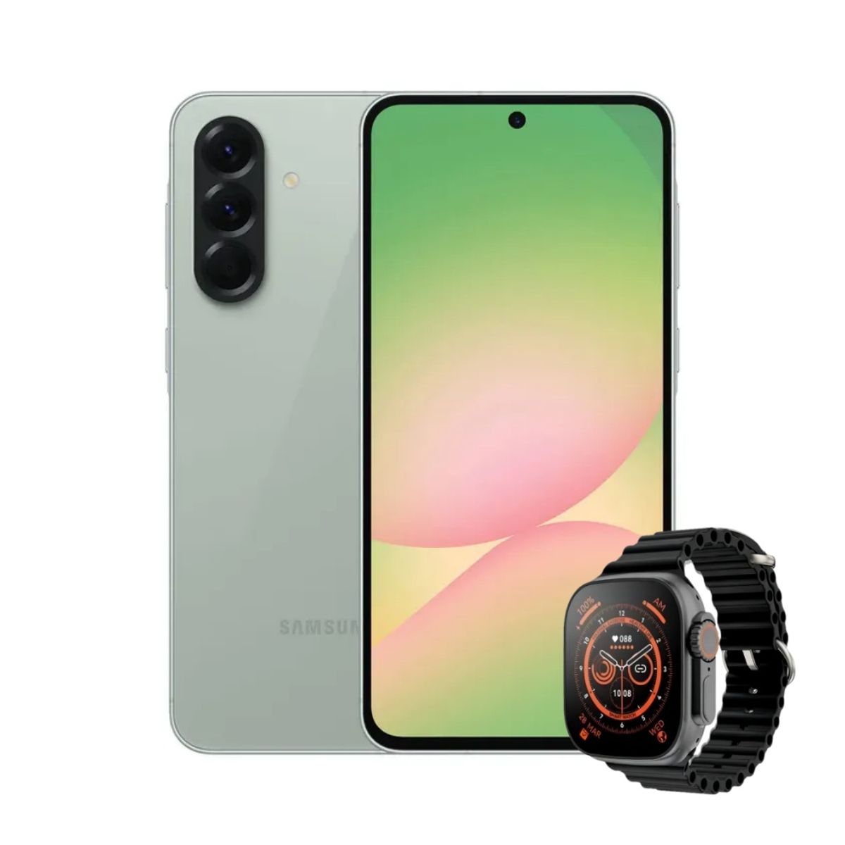 SAMSUNG - Celular Samsung Galaxy A56 256GB 12GB Ram 5G Verde + Smartwatch